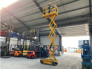 Žirklinis keltuvas Haulotte Optimum 8 Elektrische Schaarhoogwerker 7.8 meter werkhoogte als nieuw ! 28 uur !: foto 2