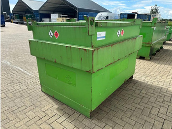 Sandėliavimo talpykla Kiwa IBC Steenbergen 2000 liter IBC Dieseltank met handpomp Milieutank: foto 3