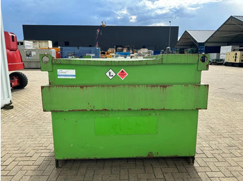 Sandėliavimo talpykla Kiwa IBC Steenbergen 2000 liter IBC Dieseltank met handpomp Milieutank: foto 5