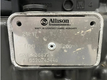 Nauja Pavarų dėžė - Sunkvežimis DAF Allison3200: foto 5