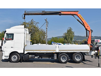 Sunkvežimis su kranu DAF XF 530 Pritsche 6,30 m + PK 15500 * TOPZUSTAND: foto 5