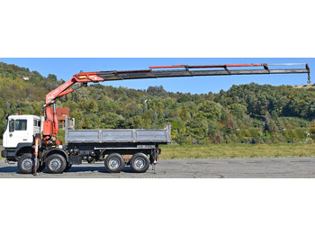 Savivartis sunkvežimis, Sunkvežimis su kranu MAN 41.460 * KRAN * 8x8 ! TOPZUSTAND MAN 41.460 * KRAN * 8x8 ! TOPZUSTAND: foto 5