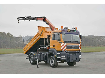 Sunkvežimis su kranu, Savivartis sunkvežimis MAN TGA 18.360 * PK 10501 + FUNK *4x4: foto 2