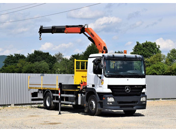 Sunkvežimis su kranu MERCEDES-BENZ Actros 1832