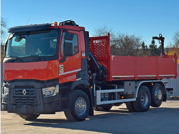 Sunkvežimis su kranu Renault C430 * HIAB 144 BS - 3 HIDUO+ FUNK/ 6x2: foto 4