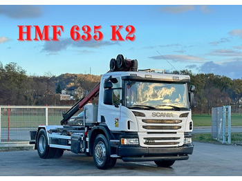 Sunkvežimis su kranu SCANIA P 250