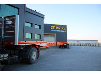 Su slankiojanciomis grindimis puspriekabė LIDER