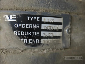 Diferencialas - Sunkvežimis DAF Axle & Steering Parts Differentieel DAF1339R=3.73: foto 3