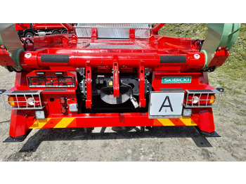 Nauja Nuožulnaus pakėlimo ant platformos sunkvežimis pervežimui konteinerių IVECO EUROCARGO ML 180E28/P: foto 3