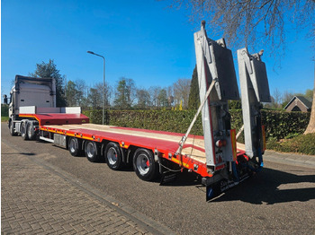 Žemo profilio platforma puspriekabė Hangler SVS-H 580 Semie Tieflader Mit Rampen: foto 2