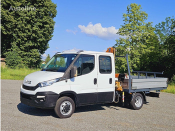 Iveco Daily 35c-15 Doka flatbed + crane Effer lizingą Iveco Daily 35c-15 Doka flatbed + crane Effer: foto 1 Iveco Daily 35c-15 Doka flatbed + crane Effer lizingą Iveco Daily 35c-15 Doka flatbed + crane Effer: foto 1