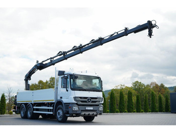 Platforminis/ Bortinis sunkvežimis MERCEDES-BENZ Actros 2636