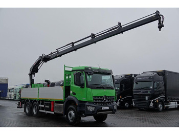 Platforminis/ Bortinis sunkvežimis MERCEDES-BENZ Arocs 2636
