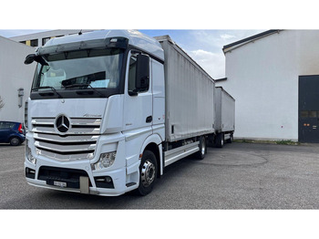 Tentinis sunkvežimis MERCEDES-BENZ Actros 1845