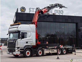 Platforminis/ Bortinis sunkvežimis SCANIA R 730