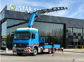 Sunkvežimis su kranu Mercedes-Benz  ACTROS 2646L 6x4 PALFINGER 36002 Euro 5 Winch: foto 3
