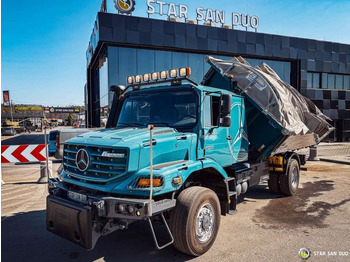 Nauja Savivartis sunkvežimis Mercedes-Benz  Zetros 1833 4x4 Kipper Camper Chassis: foto 4