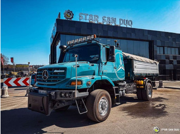 Nauja Savivartis sunkvežimis Mercedes-Benz  Zetros 1833 4x4 Kipper Camper Chassis: foto 3