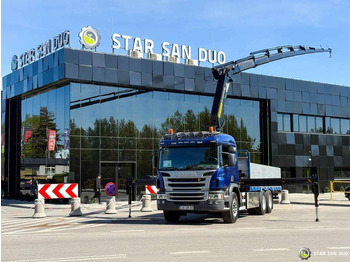Sunkvežimis su kranu SCANIA P 410