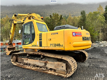 Ekskavatorius Komatsu PC240LC-6K Beltegraver m/ Graveskuffe: foto 3 Ekskavatorius Komatsu PC240LC-6K Beltegraver m/ Graveskuffe: foto 3