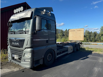 Konteineris-vežimus/ Sukeisti kūną sunkvežimis MAN TGX 26.500