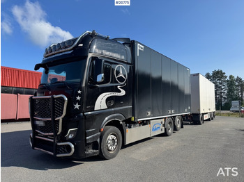 Furgonas sunkvežimis MERCEDES-BENZ Actros