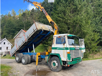 Sunkvežimis su kranu SCANIA LB