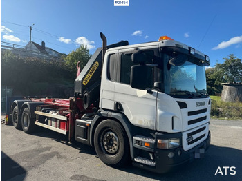 Sunkvežimis su kranu SCANIA P 340