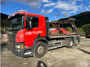 Konteineris-vežimus/ Sukeisti kūną sunkvežimis SCANIA P 360