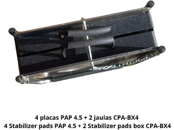 Nauja Atsarginės dalys - Kranas-manipuliatorius 4 Stabilizer Pads PAP 4.5 + 2 Boxes CPA-BX4 OF-3-4P2J: foto 3