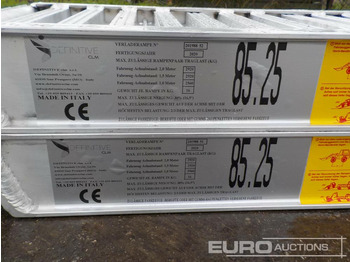 Krovos rampa Unused CLM 85.25 Aluminium Loading Ramps (2of) 2920kg Capacity, 2500mm Length: foto 5
