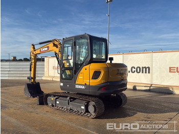 Mini ekskavatorius Unused 2025 XCMG XE60GA: foto 3