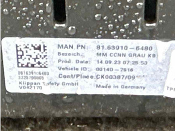 Kabina ir interjeras - Sunkvežimis MAN FRIDGE 81.63910-6480: foto 4