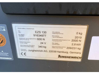 Elektrinis vilkikas Jungheinrich EZS130: foto 4 Elektrinis vilkikas Jungheinrich EZS130: foto 4