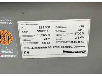Elektrinis vilkikas Jungheinrich EZS350: foto 4