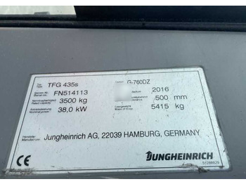 Dujinis krautuvas Jungheinrich TFG435s: foto 4