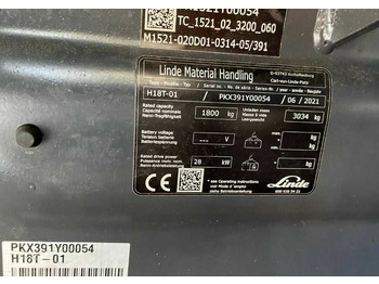 Dujinis krautuvas Linde H18T-01: foto 4
