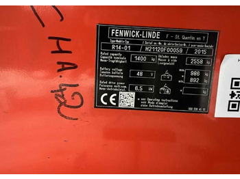 Krautuvas su šakėmis Linde R14-01: foto 4