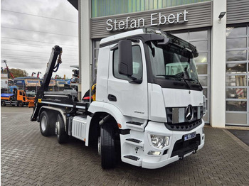 Nuožulnaus pakėlimo ant platformos sunkvežimis Mercedes-Benz Arocs 2543 L 6x2/4 Hiab TS 2018 TAZ Funk: foto 2
