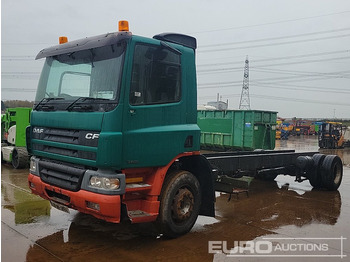 Važiuoklės sunkvežimis DAF CF 65 220