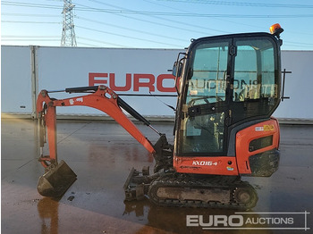 Mini ekskavatorius 2016 Kubota KX016-4: foto 2