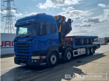 Platforminis/ Bortinis sunkvežimis SCANIA R 490