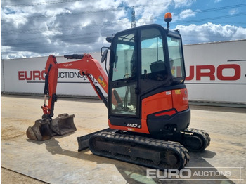 Mini ekskavatorius 2017 Kubota U27-4: foto 3