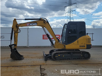 Mini ekskavatorius 2023 XCMG XE60DA: foto 2