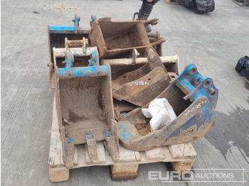 Kaušas 24", 24", 12", 12", 9", 9" Digging Bucket 30mm Pin to suit Mini Excavator, 12", 9" Digging Bucket to suit Dedcated QH: foto 4