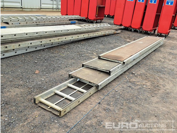 Statybinė įranga 6.1m, 4.8m, 4.8m & 3.6m Aluminium Staging Board (4 of): foto 3