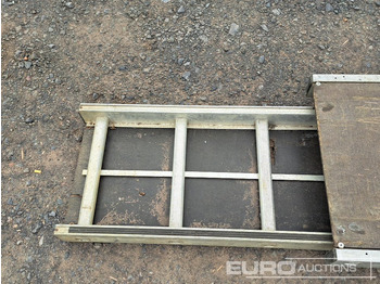 Statybinė įranga 6.1m, 4.8m, 4.8m & 3.6m Aluminium Staging Board (4 of): foto 5