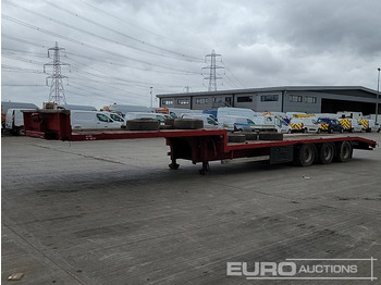 Žemo profilio platforma puspriekabė FRUEHAUF