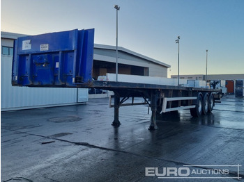 Platforminė/ Bortinė puspriekabė