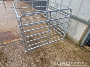 Žemės ūkio technika Unused 4' Galvanised Sheep Hurdle (4 of): foto 5 Žemės ūkio technika Unused 4' Galvanised Sheep Hurdle (4 of): foto 5
